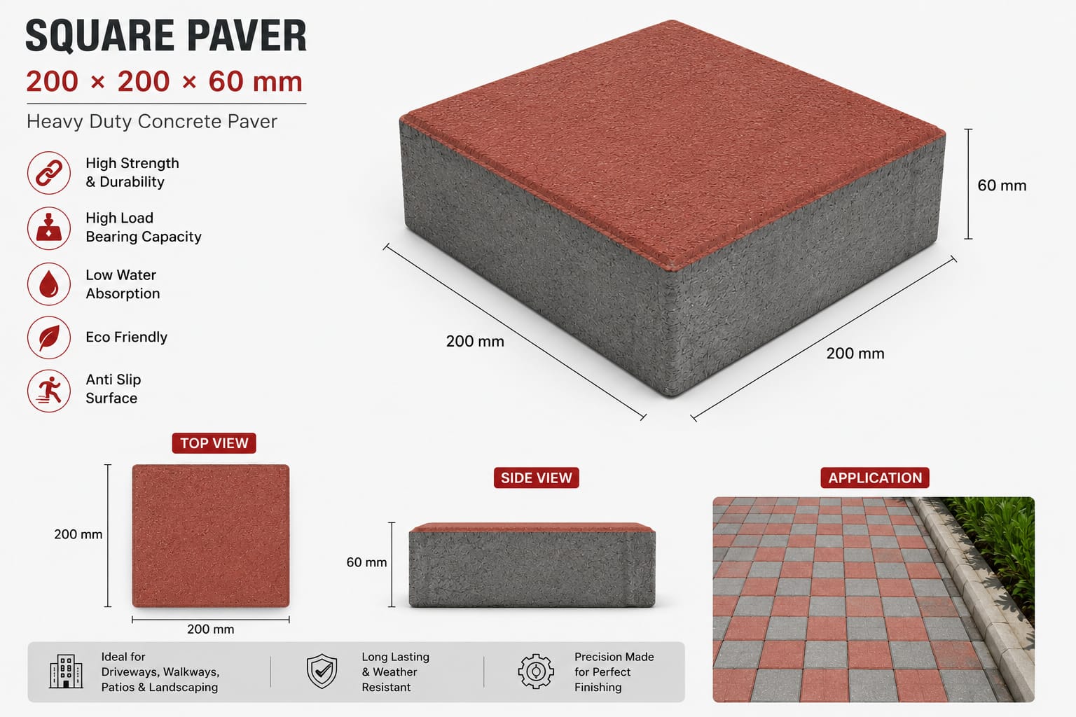 Square Paver
