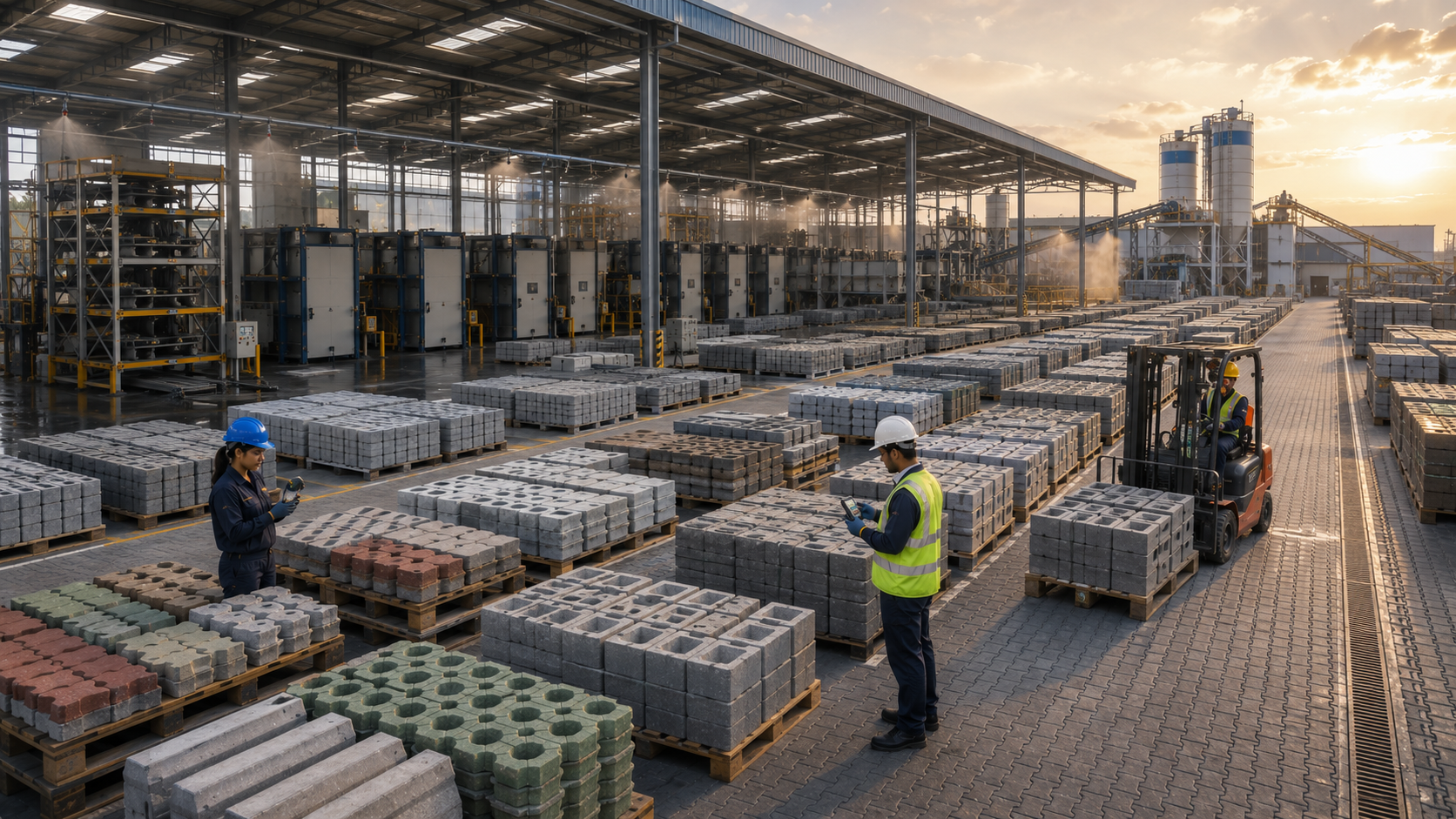 Controlled Curing Yard