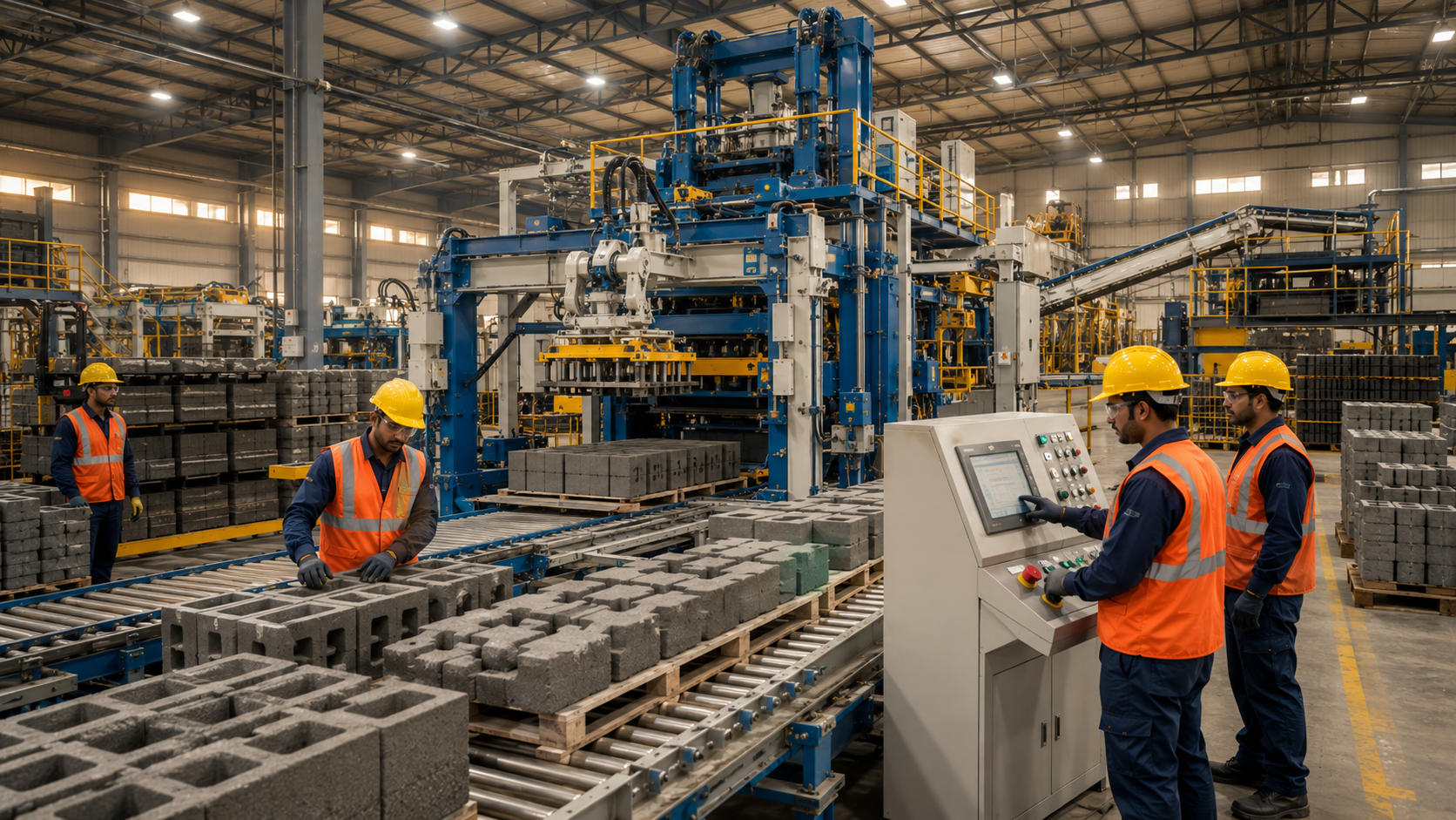 Fully Automatic Block Machine - German Engineering