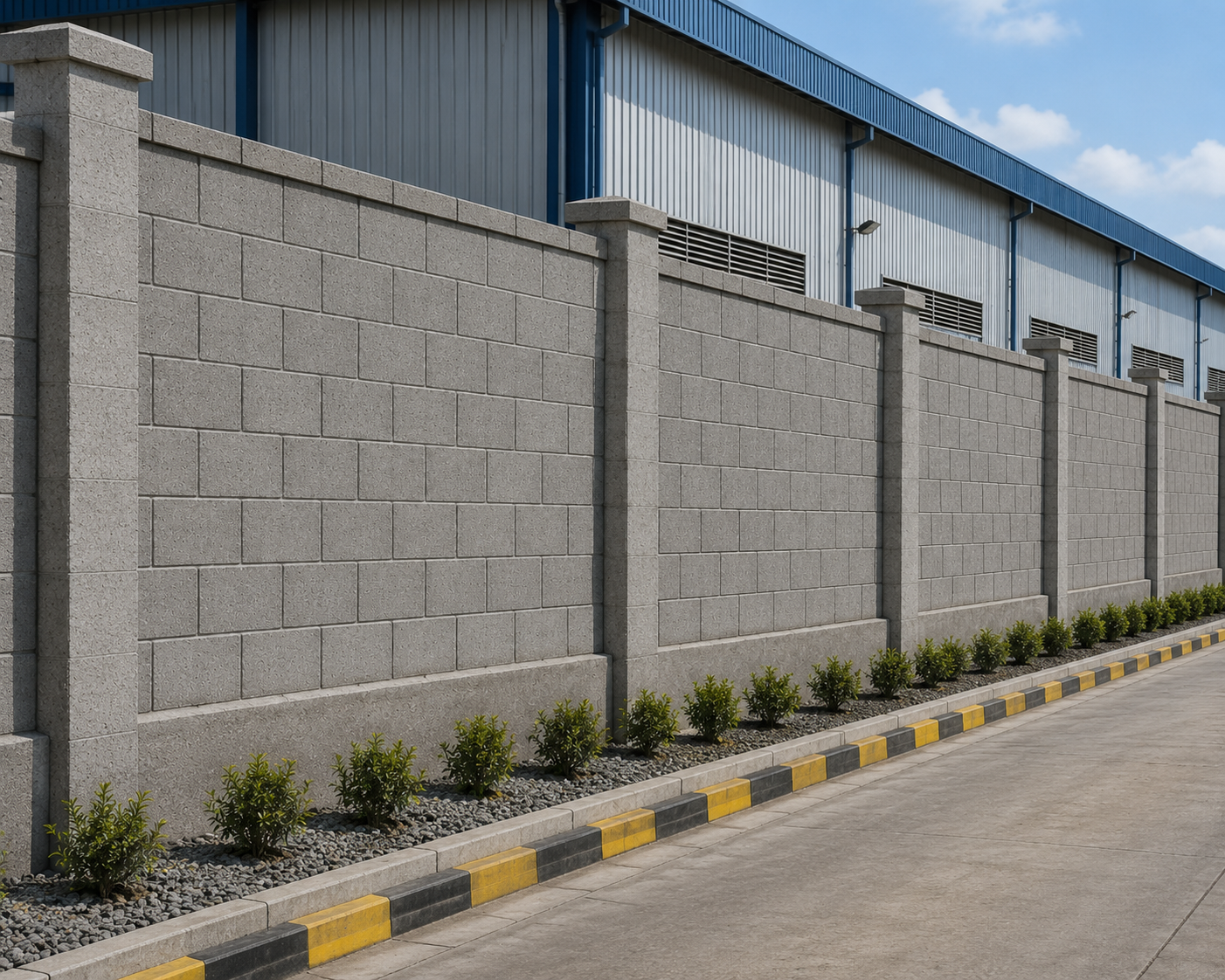 Solid blocks building application in Karnataka